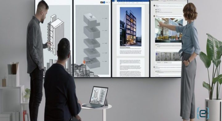 Elegant Surface Hub 2 Elevates Collaboration