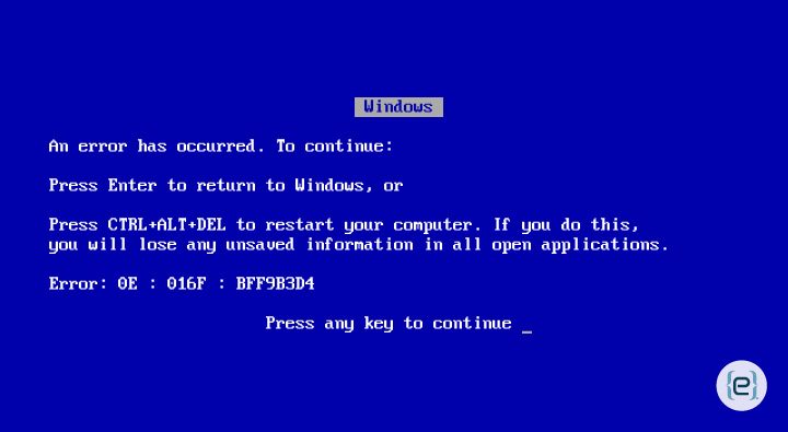 The-Blue-Screen-of-Death