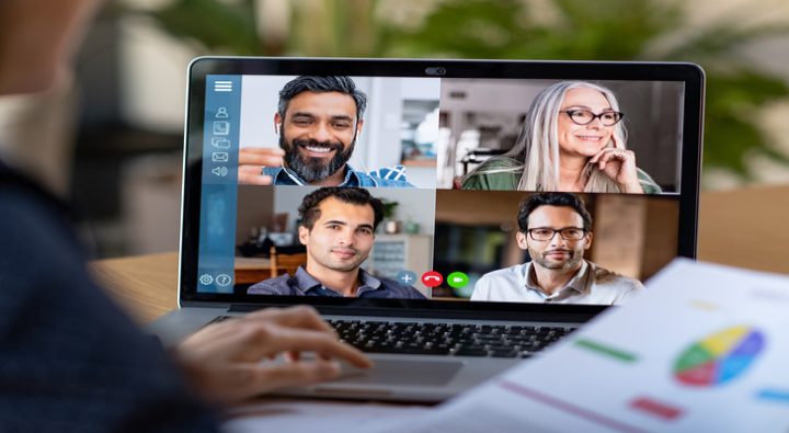 video conferencing and messaging application